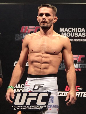 MMA - UFC Jaguará do Sul, Pesagem - Rodrigo Damm (Foto: Rodrigo Malinverni)