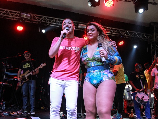Wesley Safadão e Preta Gil em show na Zona Sul do Rio (Foto: Marcello Sá Barretto/ Ag. News)