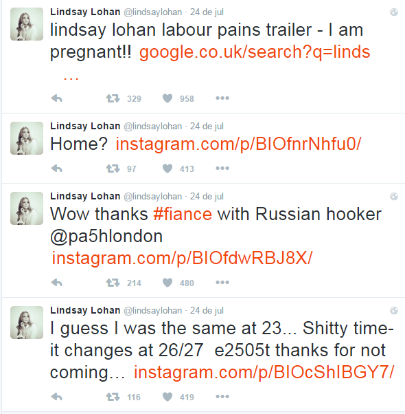 Lindsay Lohan (Foto: Reprodução/ Instagram)