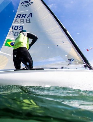 Jorge Zarif na Copa do Mundo de Miami (Foto: Sailing Energy/World Sailing)