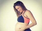 Grávida de 9 meses, Fernanda Gentil entra em licença-maternidade
