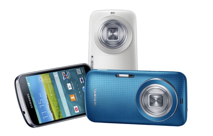 Galaxy K Zoom é um híbrido da Samsung com câmera de 20,7 megapixels e Android KitKat (Foto: Divulgação/Samsung)