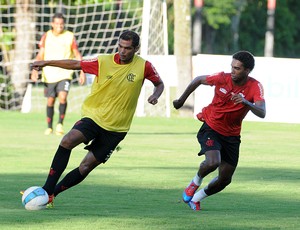 Luiz Antonio volante Flamengo (Foto: Alexandre Vidal/Fla Imagem)