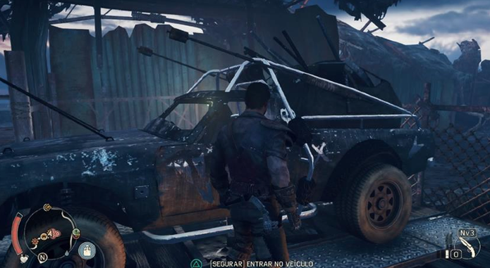 Como conseguir novos carros em Mad Max e ampliar sua garagem (Foto: Reprodução/Felipe Vinha)
