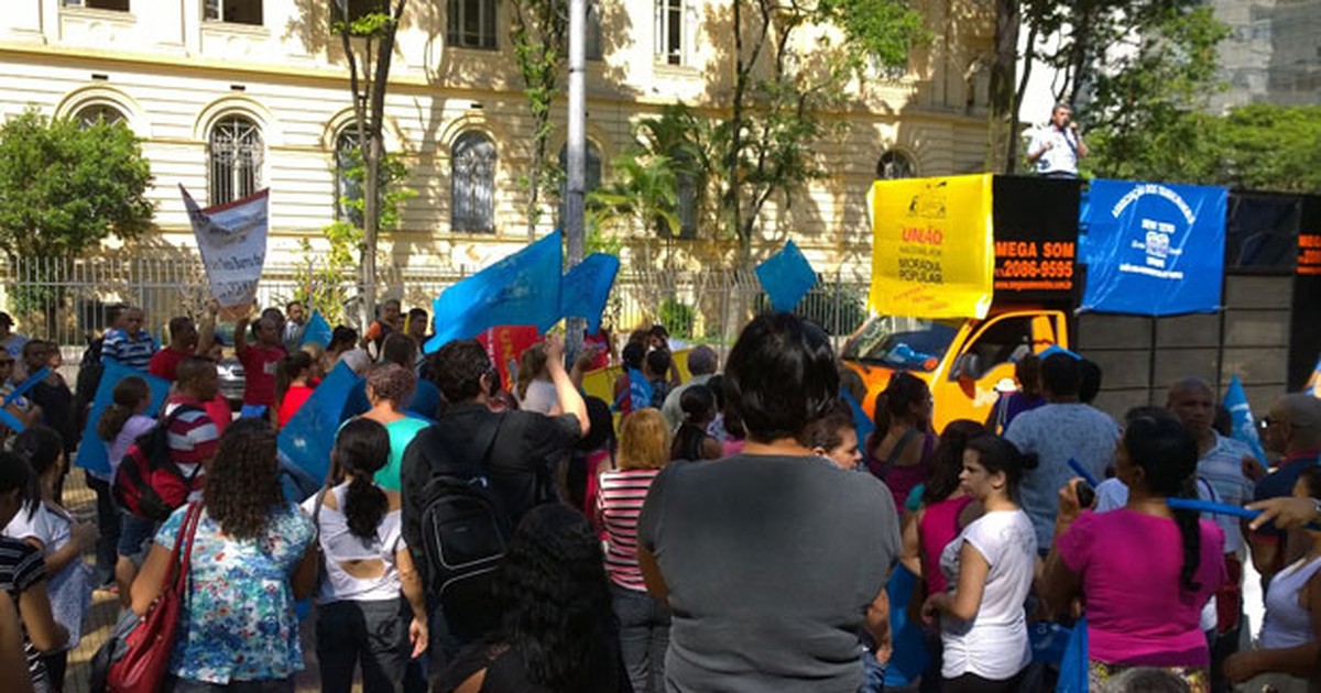 G Movimento De Moradia Faz Protesto No Centro De S O Paulo