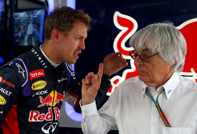 Ecclestone disse estar desapontado com atitude de Vettel em 2014 (Foto: Getty Images)