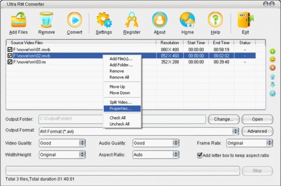 Ultra RM Converter 1.5.2 serial key or number