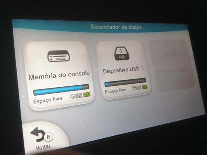 Wii U: aprenda a configurar pendrives e HDs externos para usar no console (Foto: Reprodução/ Murilo Molina)