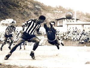 Quarentinha na partida do Botafogo (Foto: BFR)