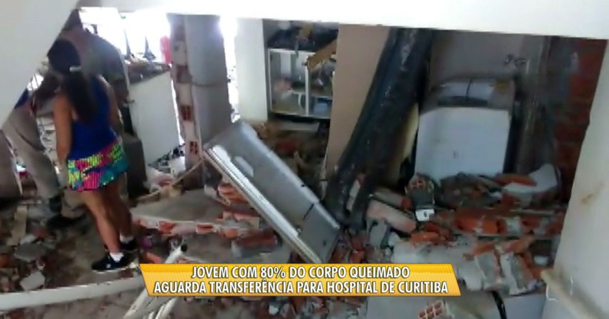 G1 Jovem Ferida Em Explosão Em Prédio é Transferida Para Hospital De Curitiba Notícias Em
