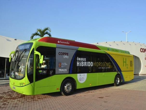 ônibus a hidrogênio (Foto: Divulgação/Coppe/UFRJ)