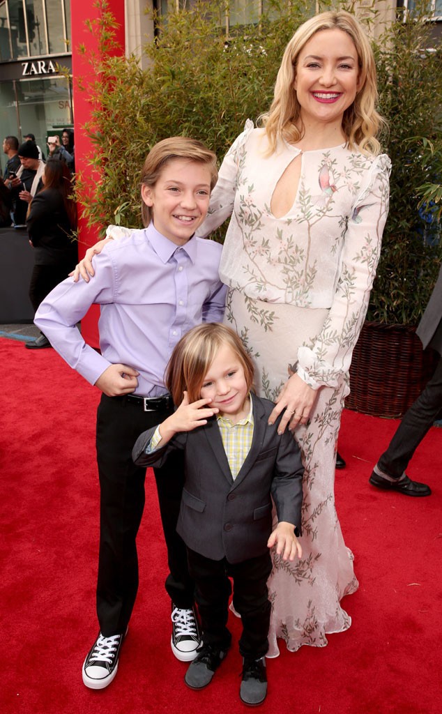 Kate Hudson e seus filhos (Foto: Divulgação)