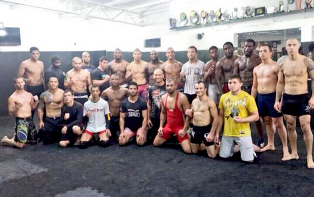 Cristiano Marcelo treino MMA (Foto: Reprodução/Twitter)