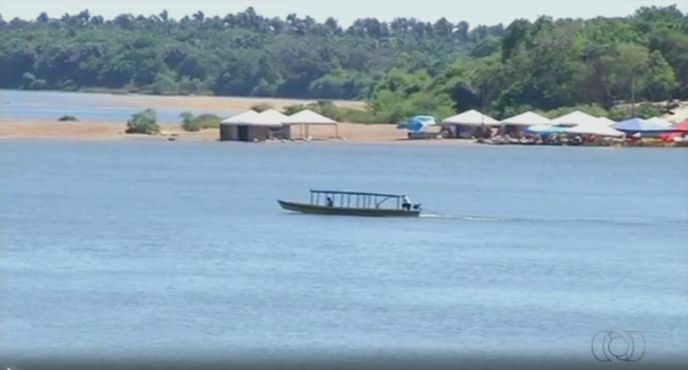  Região É bastante procurada durante temporada de praia (Foto: TV Anhanguera/Reprodução )