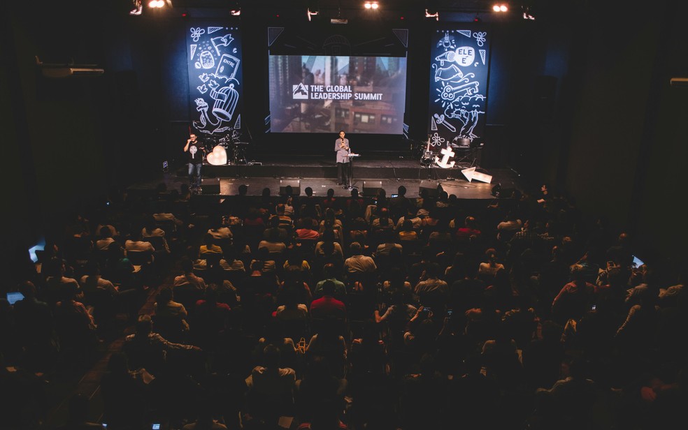Palestra da Summit na Igreja Batista de Brasília (Foto: Felipe Fontinele/Divulgação)