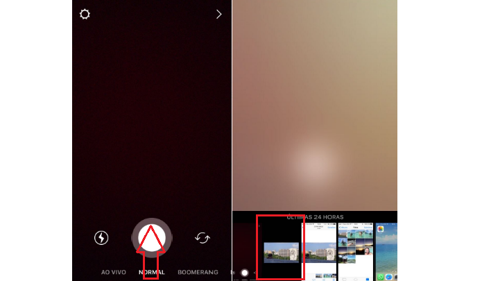 Truque ensina postar fotos horizontais no Instagram Stories (Reprodução/Luana Marfim)