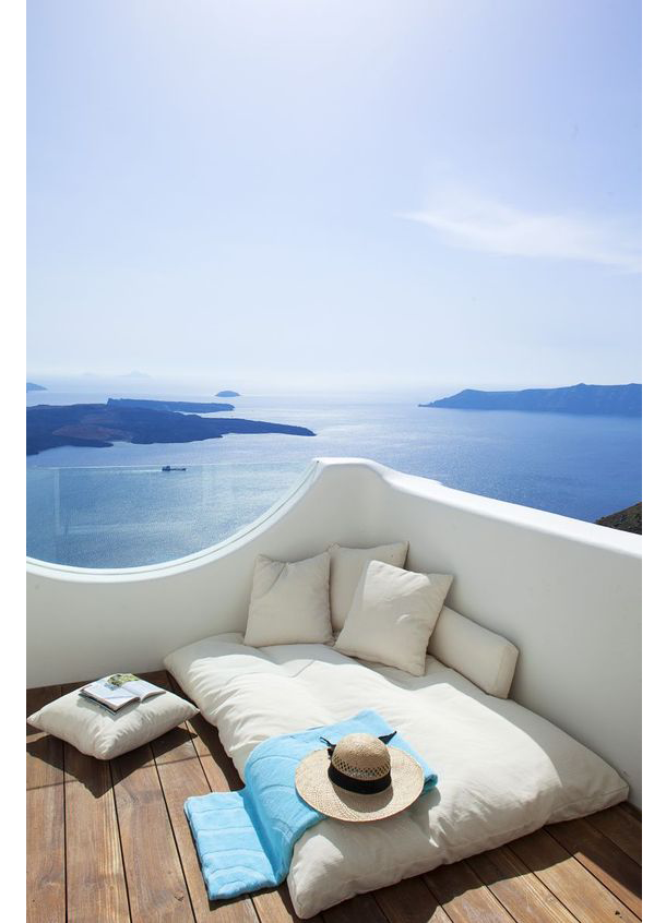 lugares-gostaria-de-estar-viagem-vista-mar-grecia-mar-9 (Foto: Pinterest)