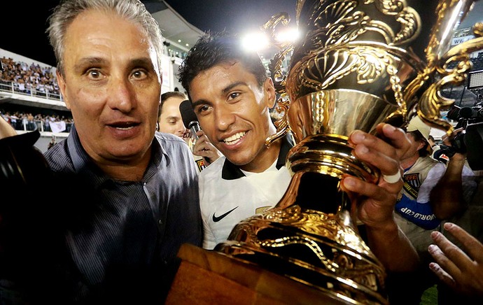 Título paulista e vitória na semi da Libertadores: os êxitos de Tite na Vila