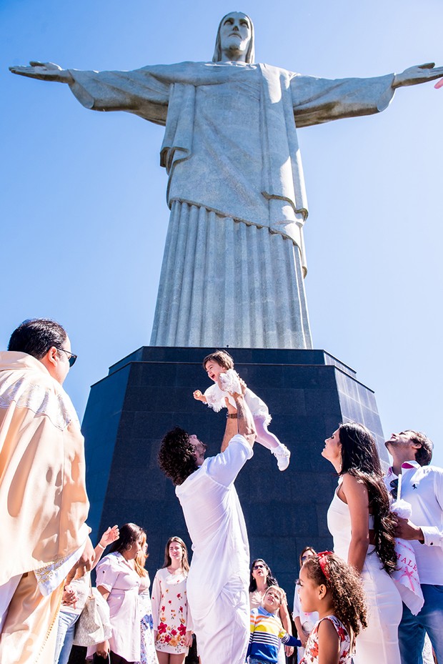 Jesus Luz, Carol Ramiro e Malena (Foto: Marcos Rocha)