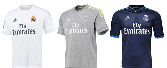 Camisas Champions Real madrid