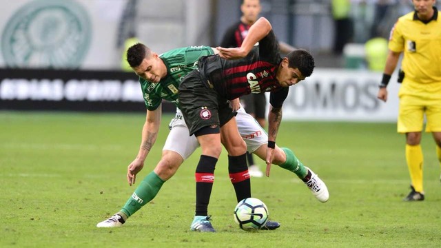 Palmeiras Atlético-PR Pavez (créditos: Marcos Ribolli)