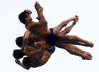 Piruetas e muito equilíbrio marcam o Mundial de Barcelona (Getty Images)