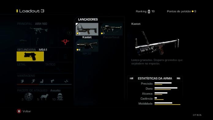 Call of Duty Ghosts: como criar e editar classes no game (Foto: Reprodução/Murilo Molina)