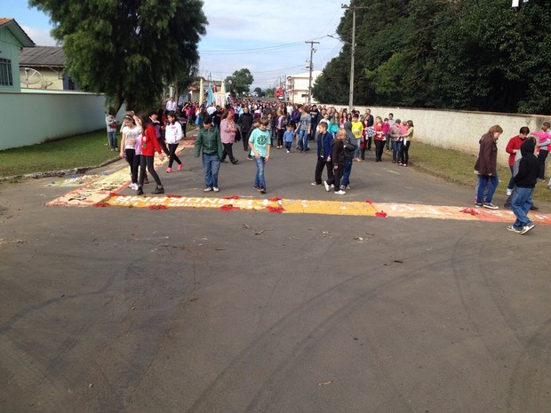 União da Vitória (Foto: Giovan Valiati/RPC)