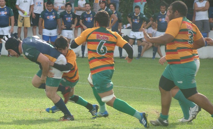 Piauí Rugby - Liga Nordeste de Rugby (Foto: Emanuele Madeira/GLOBOESPORTE.COM)
