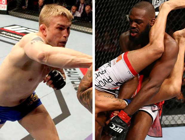 Jon Jones x Alexander Gustafsson mma ufc (Foto: Editoria de Arte)