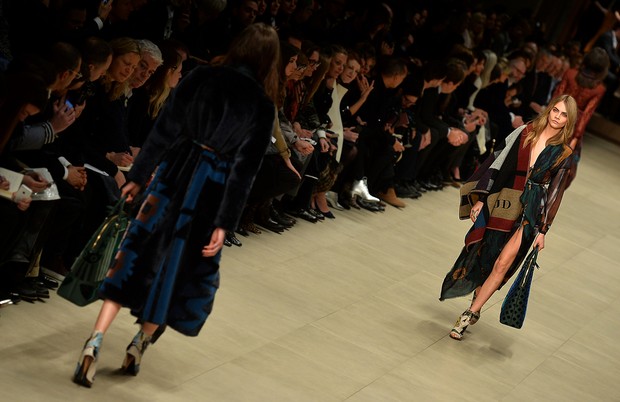 Semanas de Moda - Londres - Burberry (Foto: Agência AFP)
