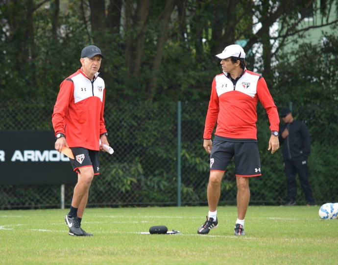 Juan Carlos Osorio Milton Cruz São Paulo (Foto: Site oficial do SPFC)
