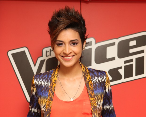 Sempre linda! Dani Morais arrasa antes mesmo de subir ao palco (Foto: The Voice/ TV Globo) Sempre linda! Dani Morais arrasa antes mesmo de subir ao palco (Foto: The Voice/ TV Globo)