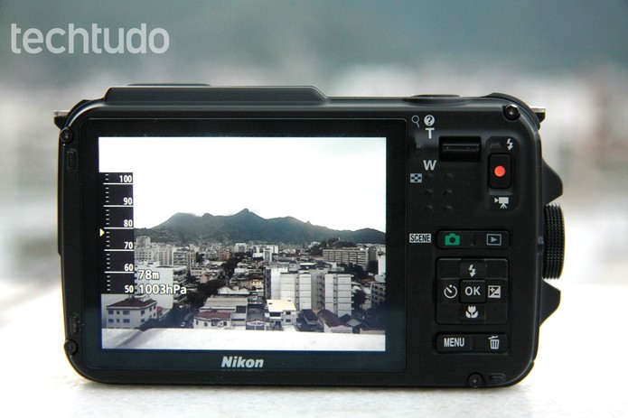 Coolpix AW110 (Foto: Luciana Maline/TechTudo) Coolpix AW110 (Foto: Luciana Maline/TechTudo)