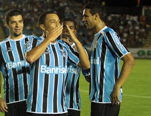Léo Gago gol Grêmio (Foto: Sérgio Roberto / Ag. Estado)