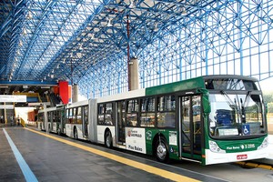 Ônibus de São Paulo (Foto: Finasal/Wikimedia Commons)