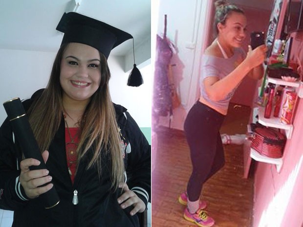 Camila Matos emagreceu mais de 30 kg e agora se prepara para fazer faculdade de nutrição (Foto: Arquivo pessoal/Camila Machado Matos)
