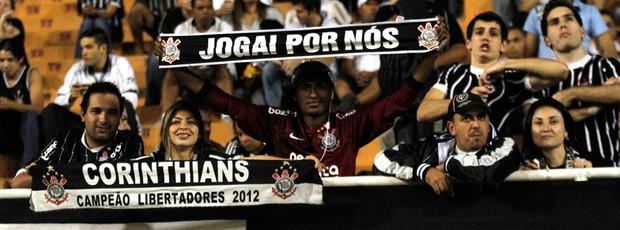 Torcida Corinthians x Boca Juniors Pacaembu (Foto: Ale Vianna / Ag. Estado)