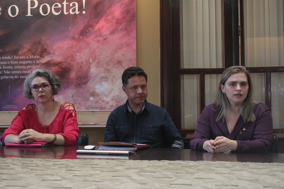 Campanha contra feminicídio foi lançada nesta quarta-feira (19), no Recife (Foto:  Denilson Cadête/Divulgação)