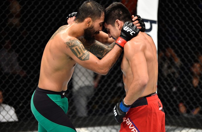 Jose Quinonez x Diego Rivas UFC México (Foto: Getty Images)
