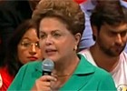 Presidente de Israel se retrata com Dilma (TV Globo)