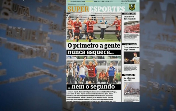 Jornal brinca com gols no Palmeiras:  