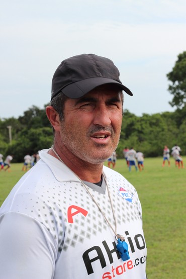 Paulo Moroni, técnico do Piaui (Foto: Emanuele Madeira/GLOBOESPORTE.COM)