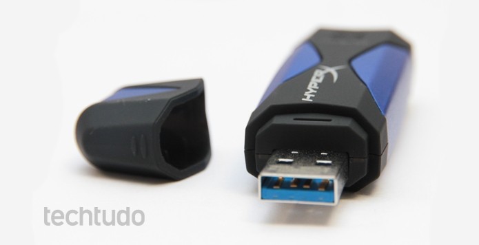 USB tipo A é o mais comum dos conectores (Foto: Milena Pereira/TechTudo)