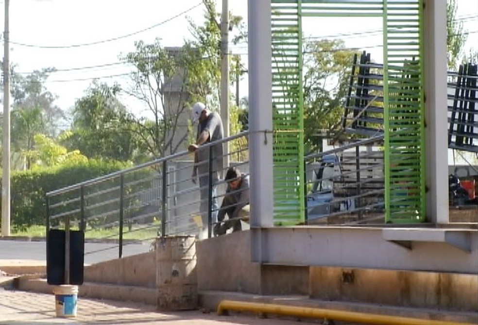 Obras ainda estão sendo feitas na cidade (Foto: Reprodução/TV Integração)