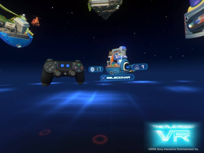 The PlayRoom VR (Foto: Reprodução/Felipe Vinha)