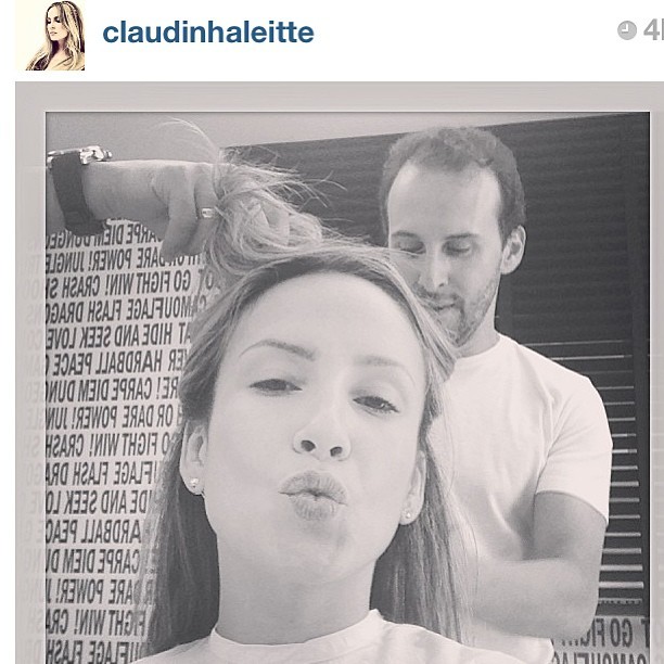 Claudia Leitte muda o visual com Marcos Proença (Foto: Instagram/Reprodução)