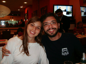 Manoela e João optaram pelo serviço de "personal chef" (Foto: Arquivo Pessoal)