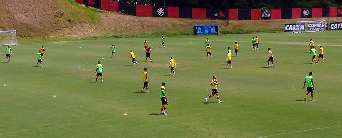 Vitória; treino; Toca do Leão; Barradão (Foto: Rafael Santana)