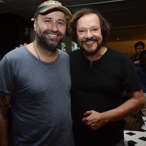 Mauro Mendonça Filho e Wolf Mata (Foto: Raphael Dias/TV Globo)